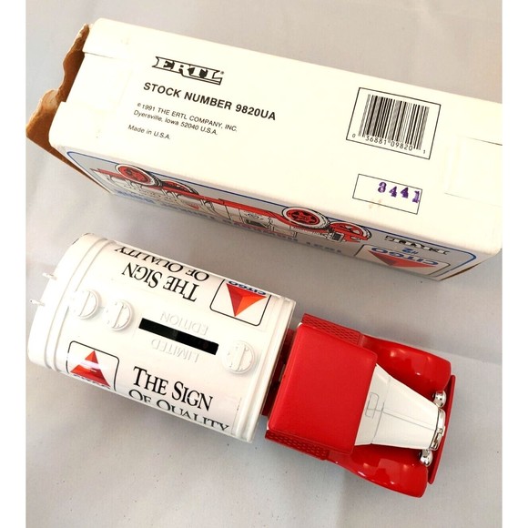 ERTL CITGO 1931 HAWKEYE TANKER BANK 1991 - 1/34 2nd IN SERIES NEW IN BOX #3441 - Picture 4 of 13